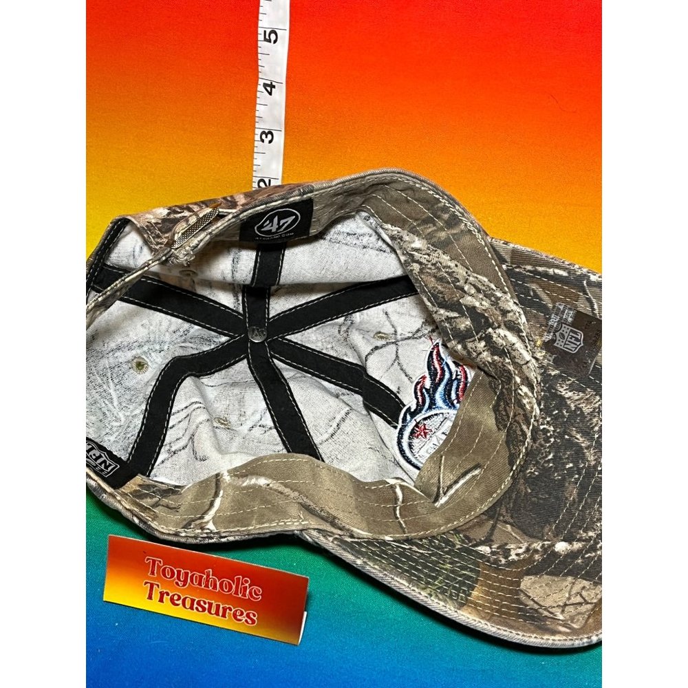 Tennessee Titans NFL Realtree 47 Brand Adjustable Cap - Picture 2 of 3